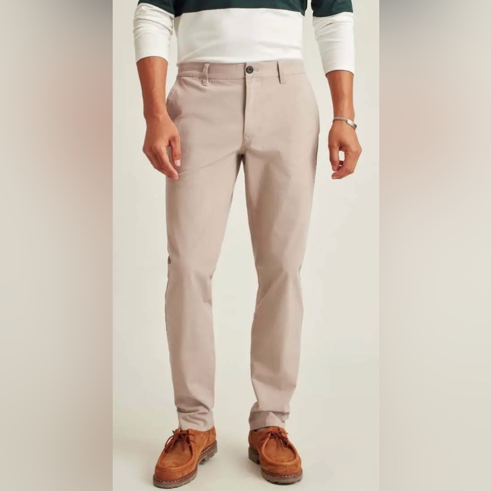 Bonobos Washed Chinos Straight Fit 38x34 Khaki Pants